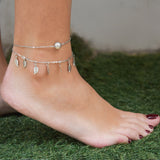 AZALEA - Accessorea Anklet Silver