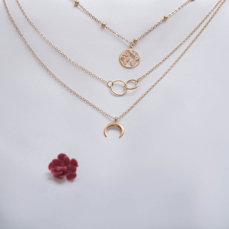 TERRA - Accessorea necklaces gold