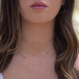 FILLIPPA - Accessorea Necklace Gold layers