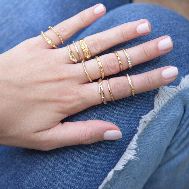 PATRIZIA - Accessorea rings Gold 