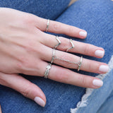 SIMONA - Accessorea rings silver